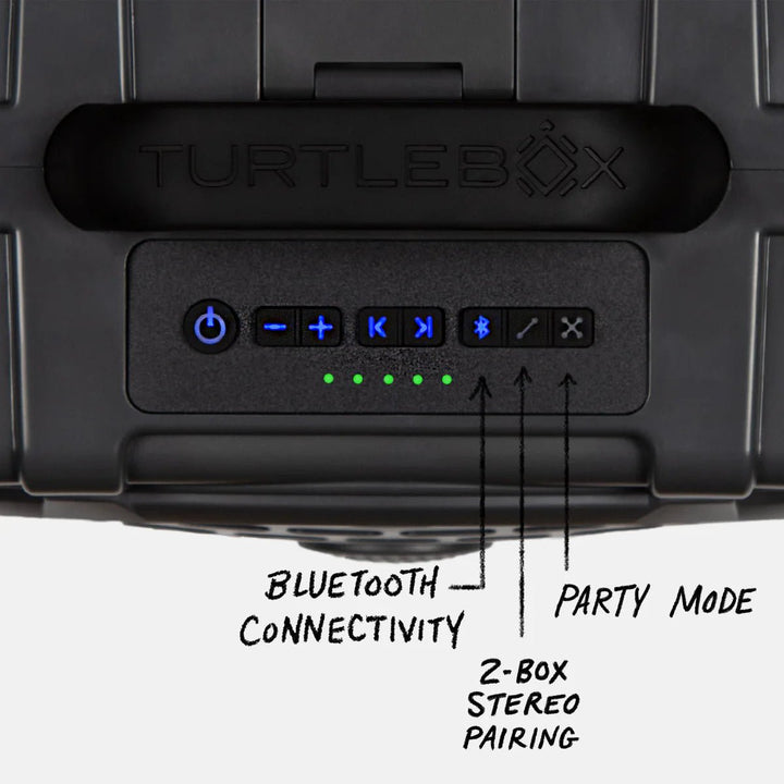 Turtlebox Audio Original Gen 3 Speaker - Gray - On Water Accessories - Fly Fish Food