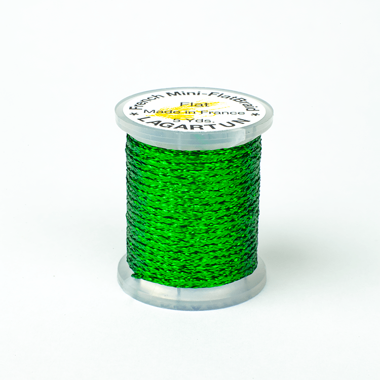 Lagartun Mini Flatbraid - Wire , Tinsel & Lead - Fly Fish Food