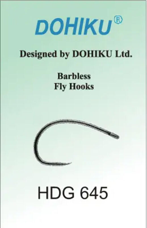 Dohiku HDG645 Larva Pupa Hook Barbless