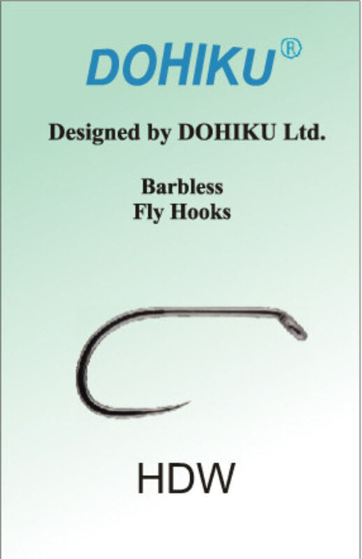 Dohiku HDW Wet Fly Hook Barbless