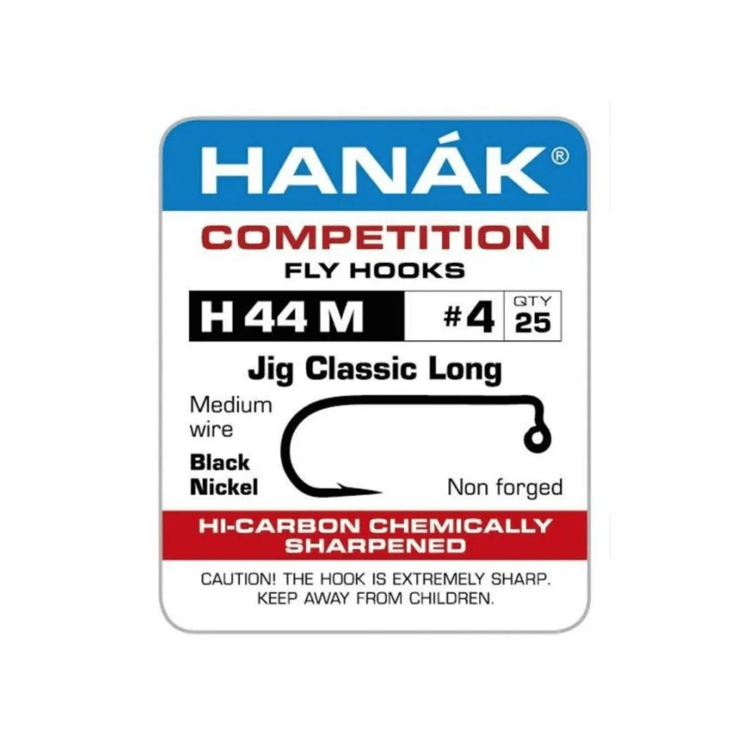 barbed hook fly fishing Hanak 25XH Stillwater & Wet Hooks Built for durability Hanak 44 Jig Classic Long