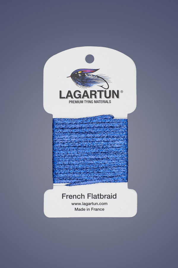 Lagartun Flatbraid - Wire , Tinsel & Lead - Fly Fish Food
