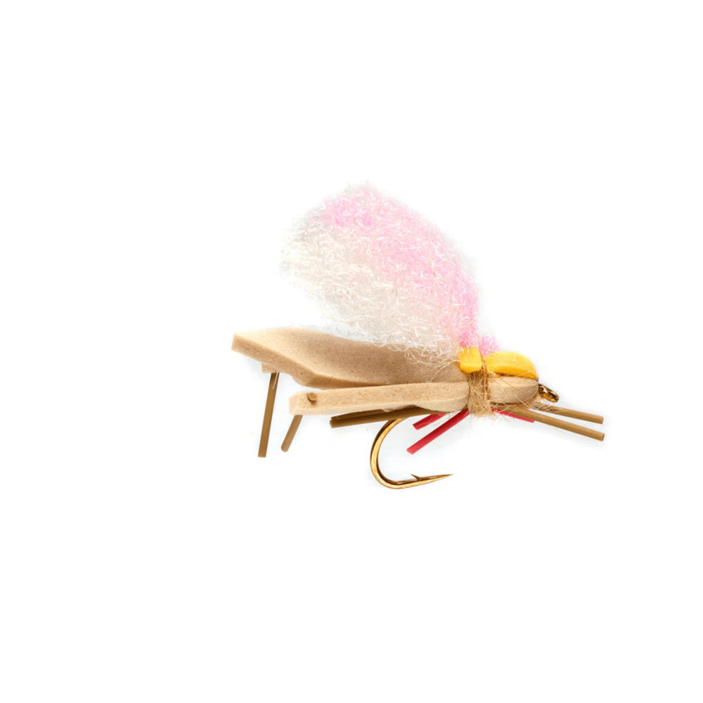 Hoptimus Prime - Tan, Gold & Pink - Flies - Fly Fish Food