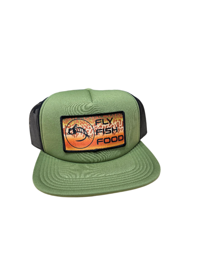 Tiger Trout - Fly Fish Food Logo Hat