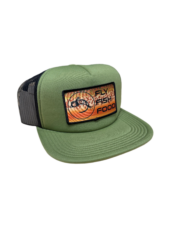 Tiger Trout - Fly Fish Food Logo Hat