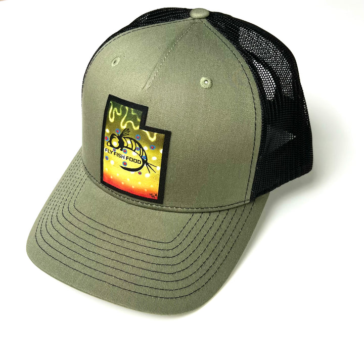 Fly Fish Food Hat - Utah Logo