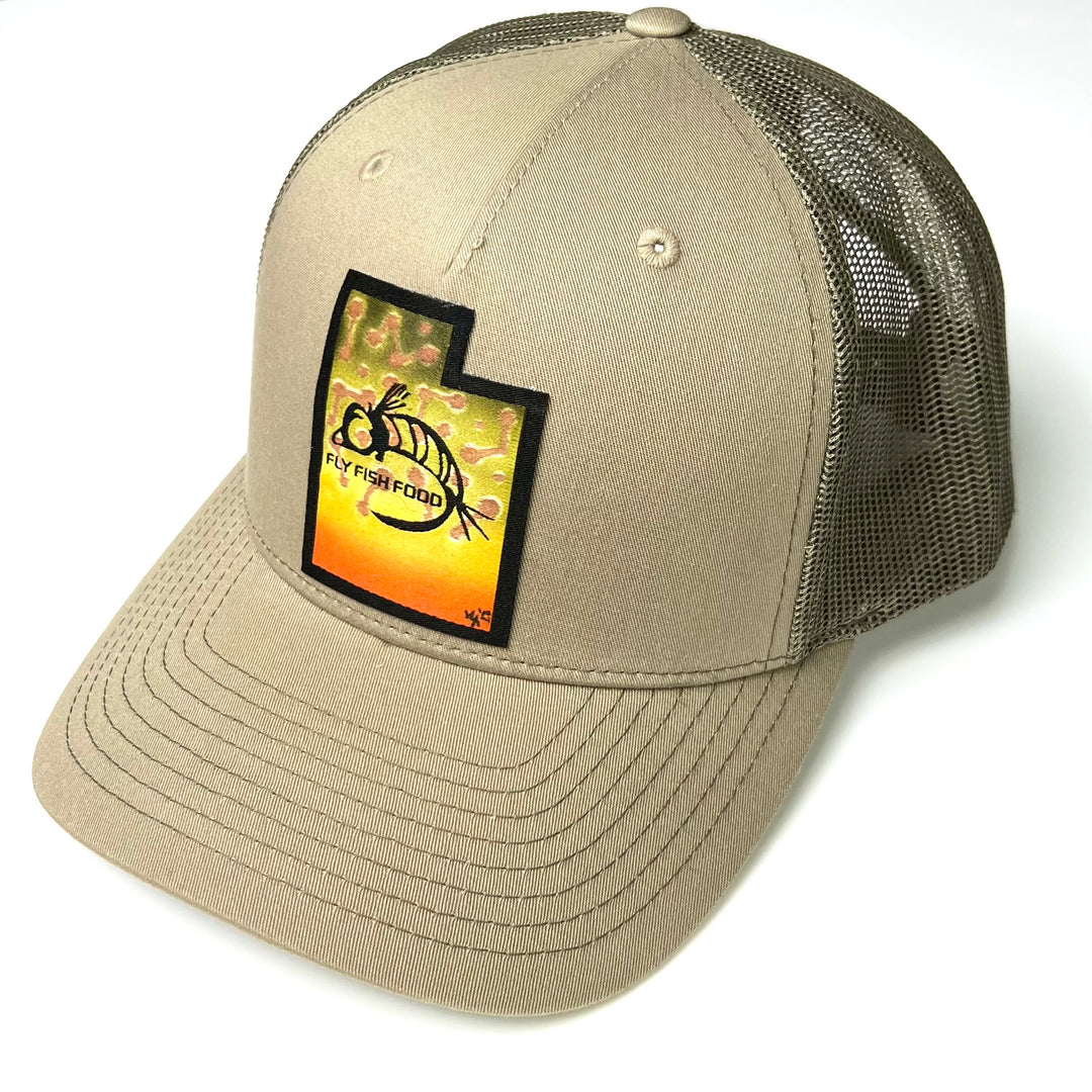 Fly Fish Food Hat - Utah Logo Tiger Trout