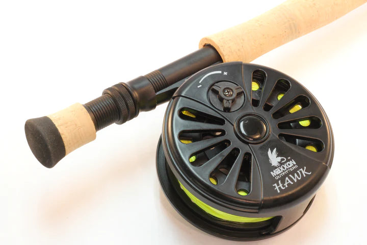 Maxxon Outfiters - TIMBER HAWK Fly Rod, Reel & Line Combo