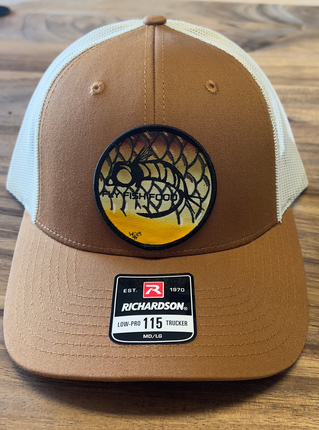 Fly Fish Food Logo Hat