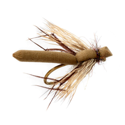 KJ's Foam Daddy Natural - Barbless