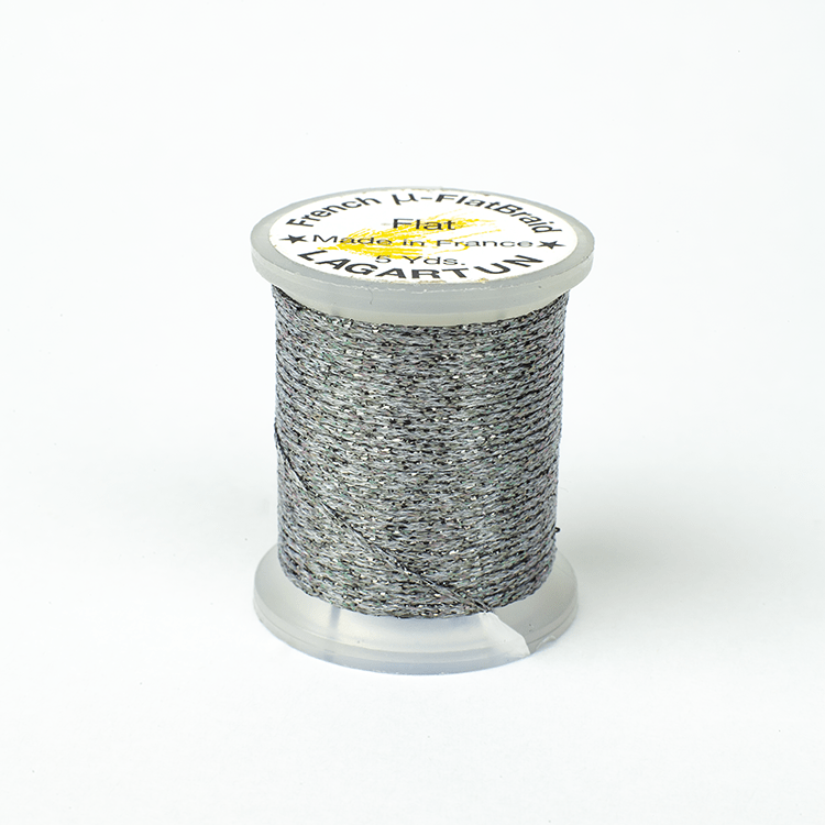 Lagartun Mini Flatbraid - Wire , Tinsel & Lead - Fly Fish Food