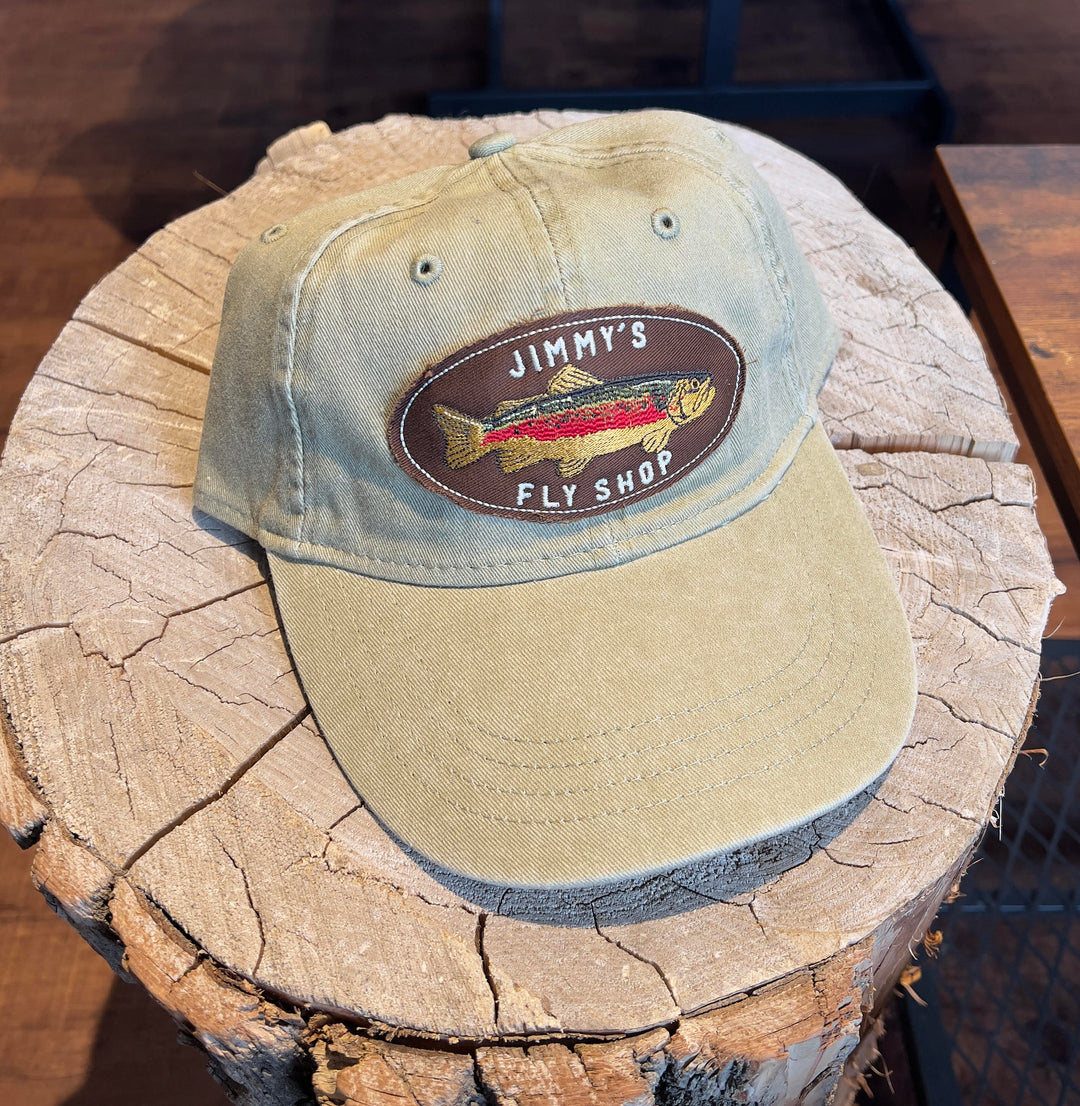 Jimmy's Fly Shop Hat - Trout Logo
