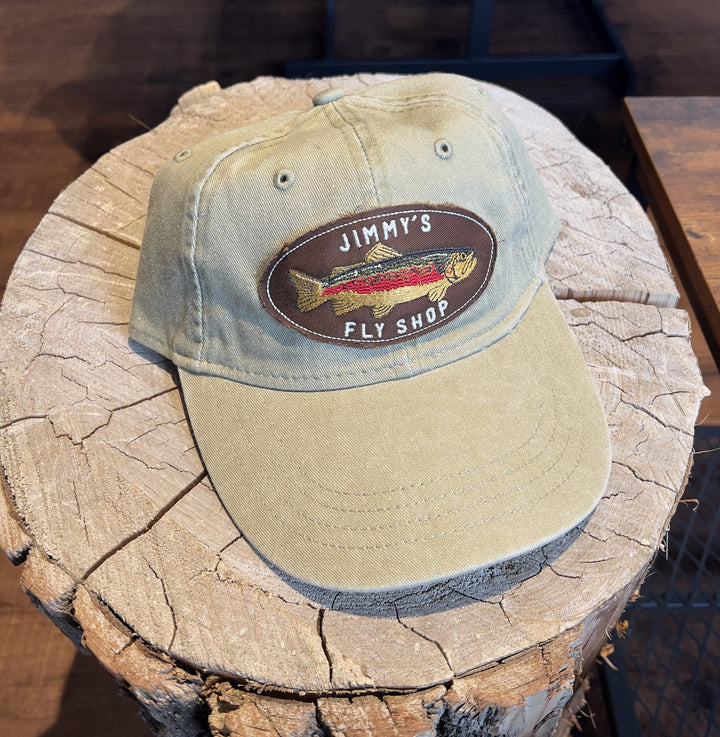 Jimmy's Fly Shop Hat - Trout Logo - Apparel - Fly Fish Food