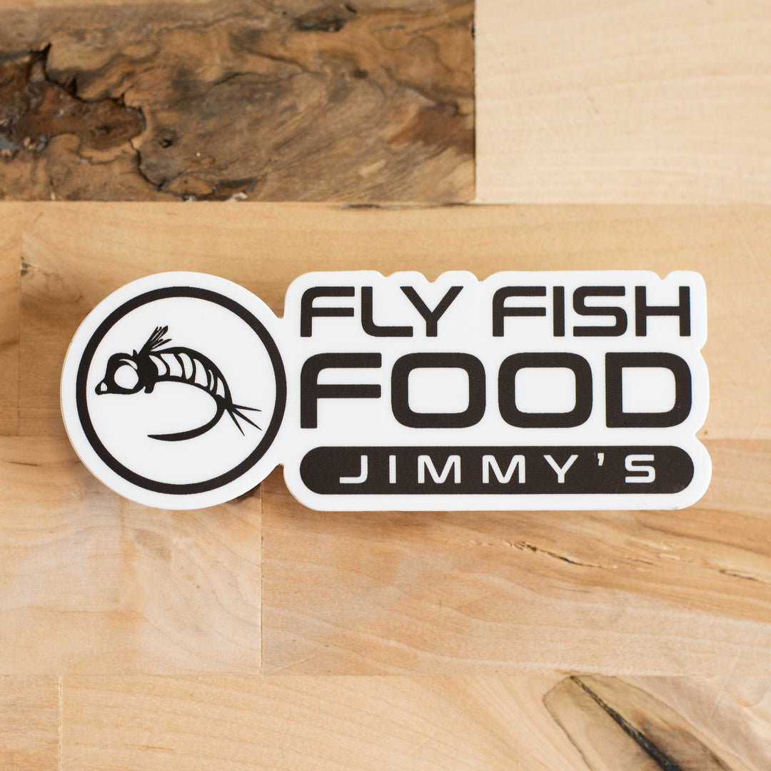 Fly Fish Food Jimmy’s Sticker