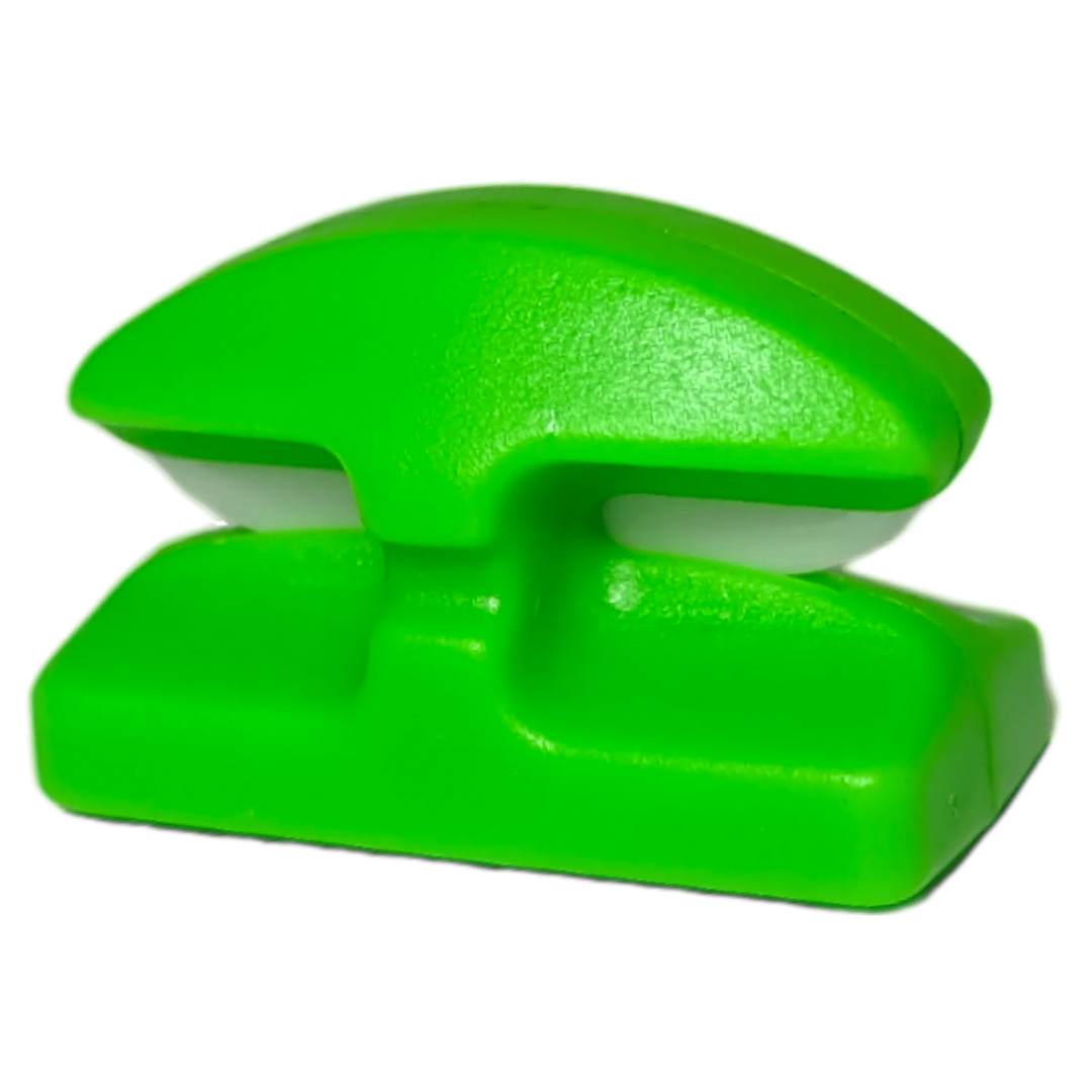 Line Cutterz Ceramic Blade Peel & Stick Flat Mount - Green