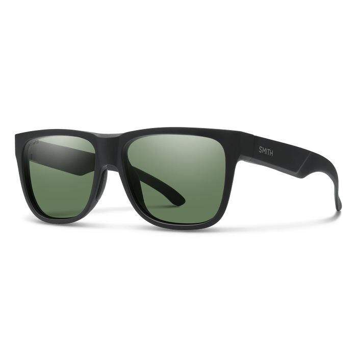 Smith Lowdown 2 - Matte Black + ChromaPop Polarized Gray Green