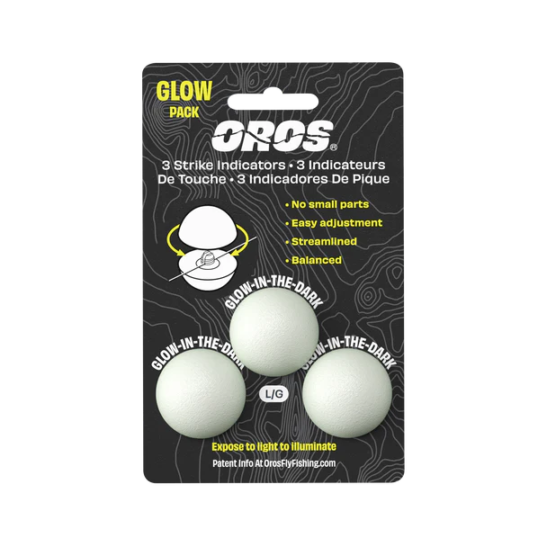 Oros Strike Indicator - 3 Pack - Glow-in-the-dark