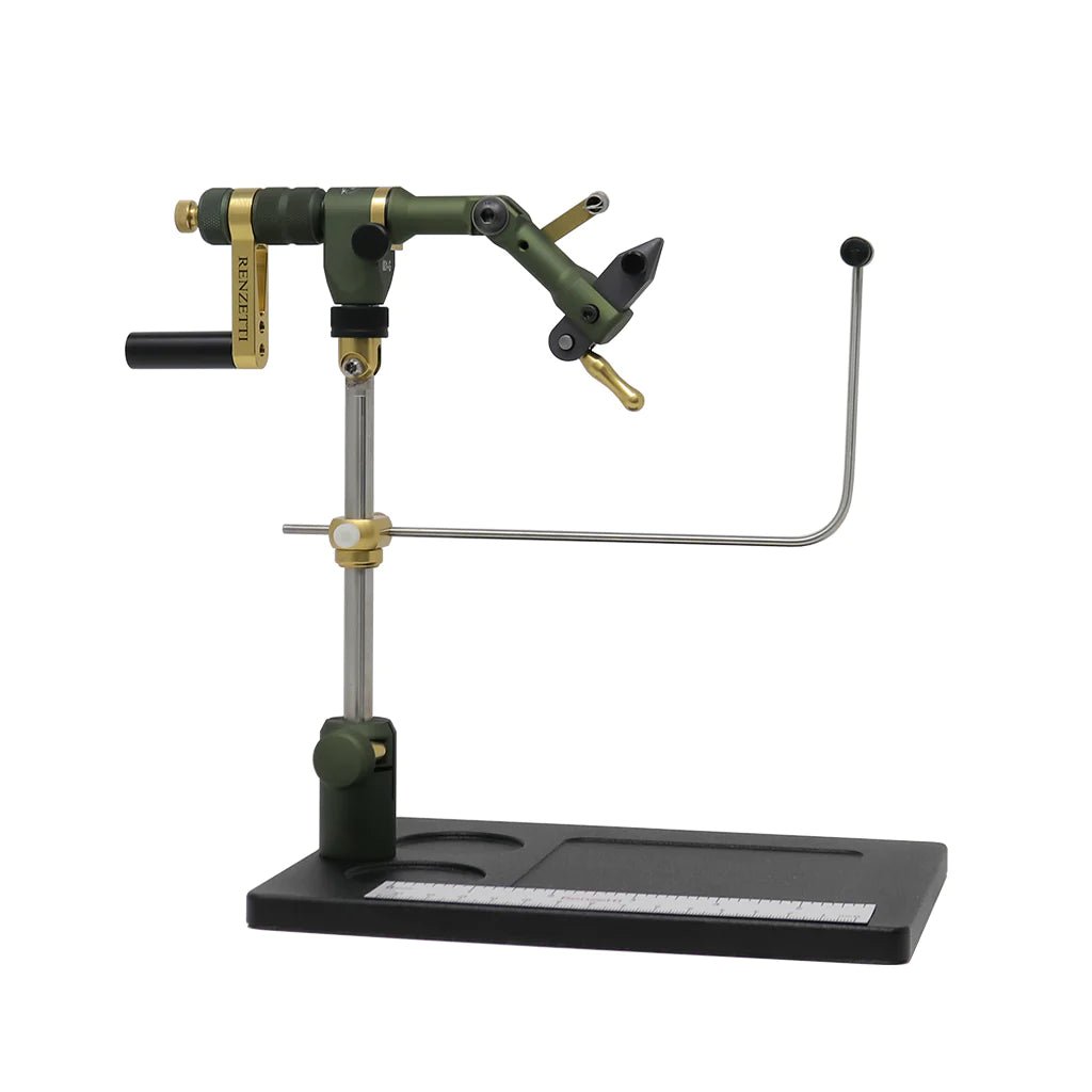 Renzetti - Master Vise - Green Anodized w/Steamer Base – Fly Fish Food