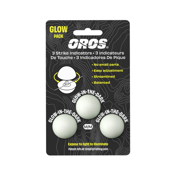 Oros Strike Indicator - 3 Pack - Glow-in-the-dark