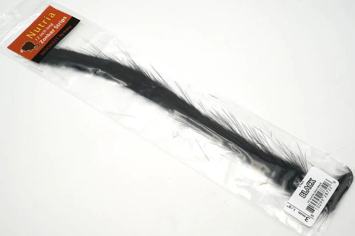 Moonlit Nutria Zonkers 3mm 1/8" - Hair & Fur - Fly Fish Food