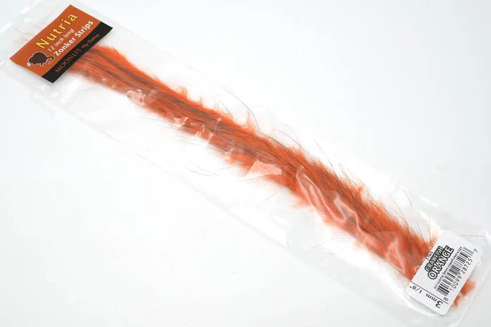 Moonlit Nutria Zonkers 3mm 1/8" - Hair & Fur - Fly Fish Food