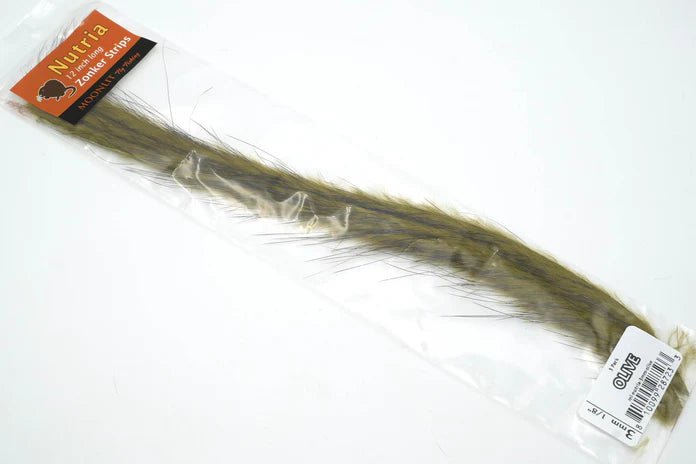 Moonlit Nutria Zonkers 3mm 1/8" - Hair & Fur - Fly Fish Food