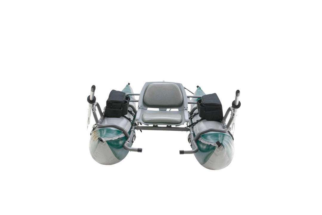 PAC 800 - Pontoon Boat - Green/Gray - Float Tubes &amp; Accessories - Fly Fish Food