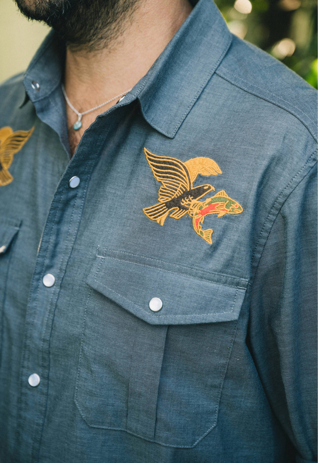 Howler Bros - Gaucho Snapshirt - Osprey Prey