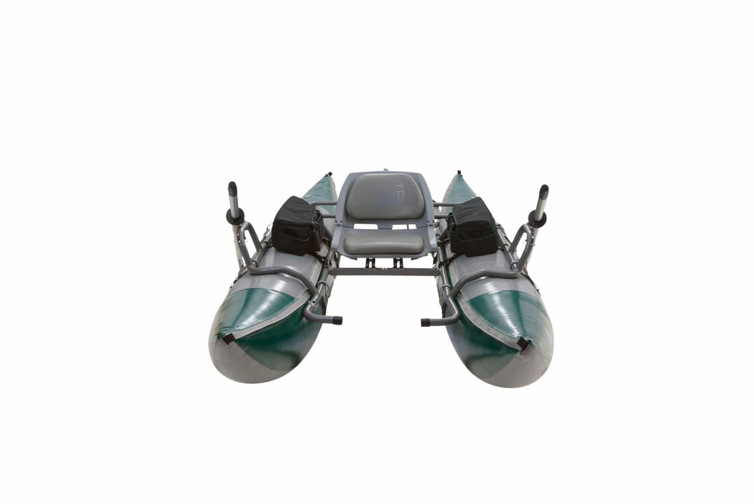 PAC 1000 - Pontoon Boat - Green/Gray – Fly Fish Food