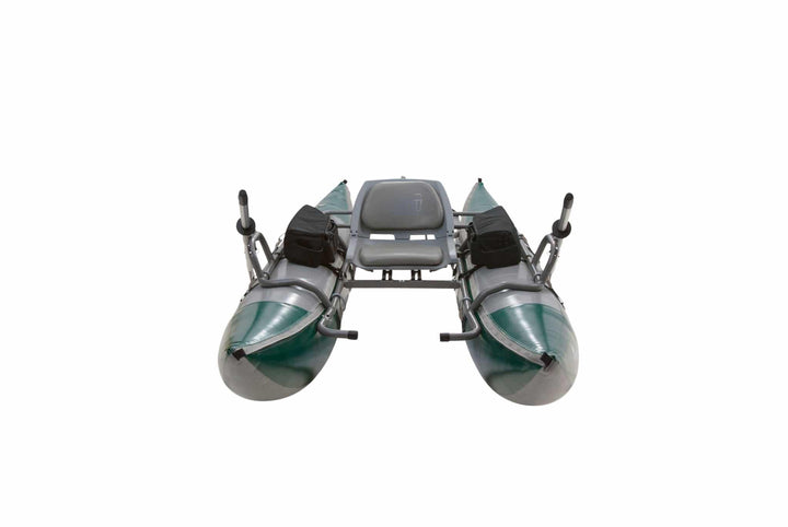 PAC 1000 - Pontoon Boat - Green/Gray - Float Tubes &amp; Accessories - Fly Fish Food
