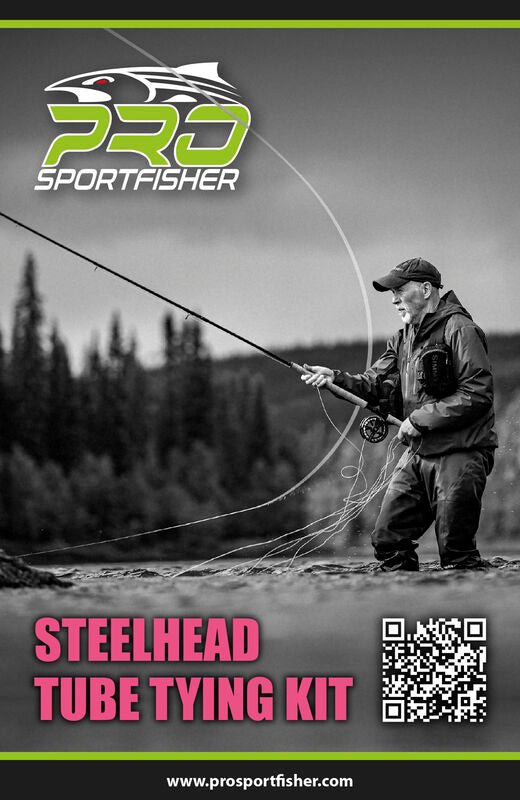 Pro Sportfisher Steelhead Tube Tying Kit - Tube Fly Materials - Fly Fish Food