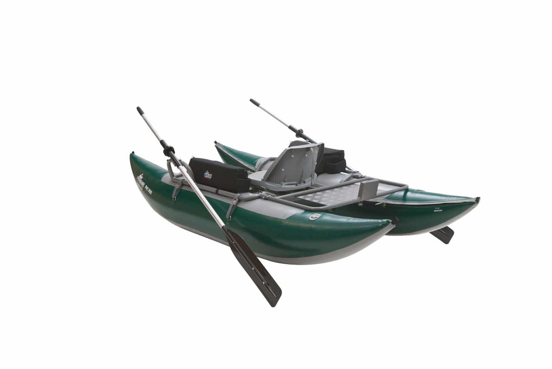 PAC 900 - Pontoon Boat - Green/Gray