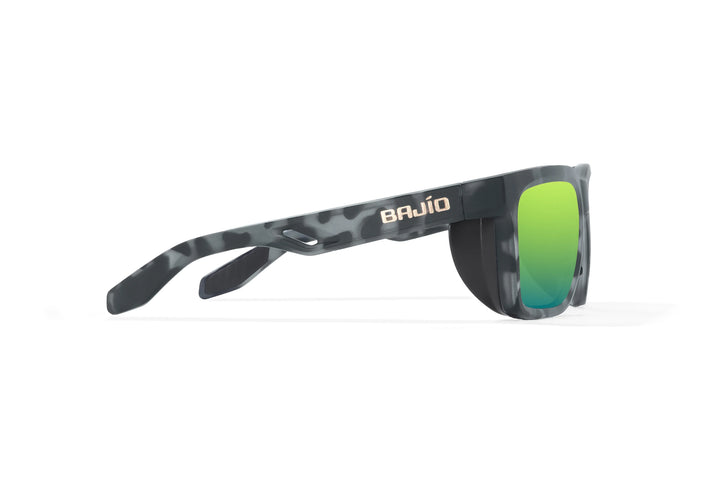 Palehorse Black Tort Matte / Green Mirror (Glass)