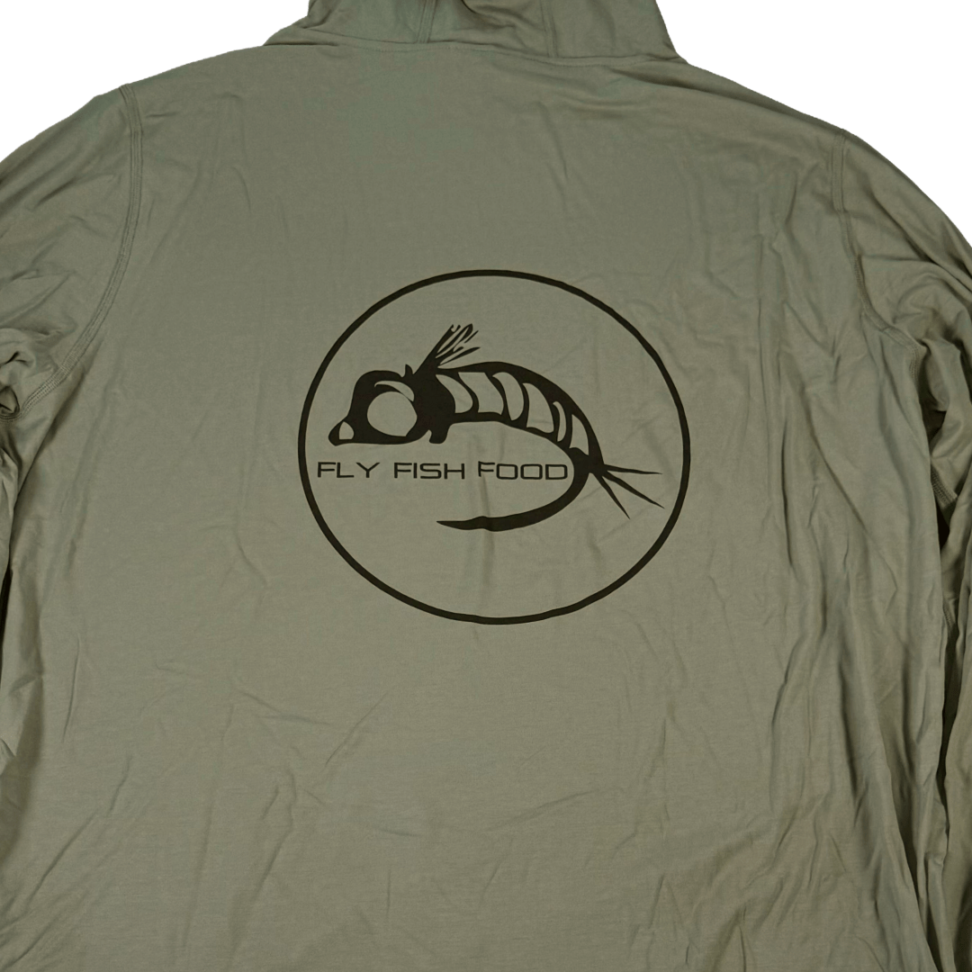 Fly Fish Food Logo - Patagonia M's Tropic Comfort Natural Sun Hoody - River Rock Green - Apparel - Fly Fish Food