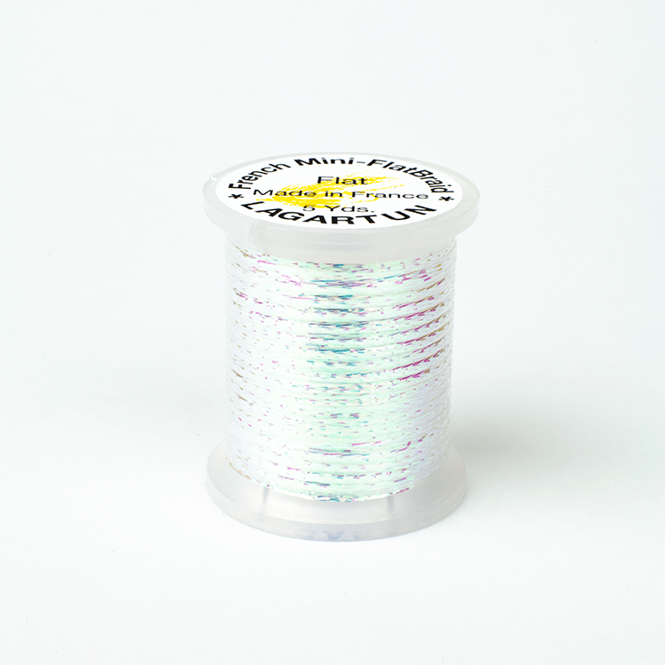 Lagartun Mini Flatbraid - Wire , Tinsel & Lead - Fly Fish Food