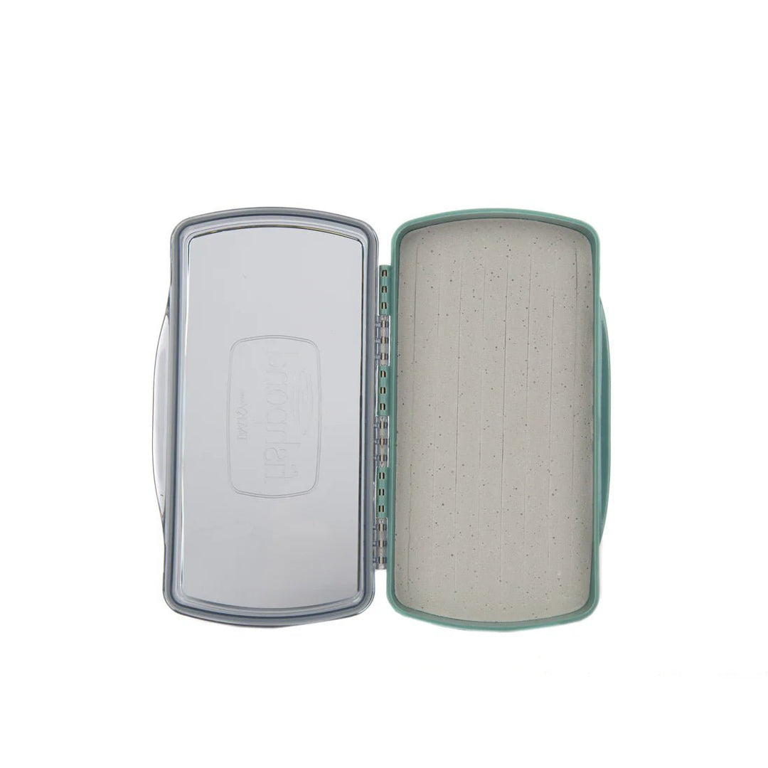 Tacky Pescador Fly Box - Medium - Dynamic Foam - Clear - Fly Boxes - Fly Fish Food
