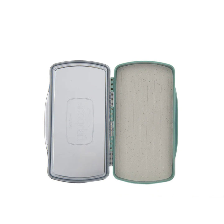 Tacky Pescador Fly Box - Medium - Dynamic Foam - Clear - Fly Boxes - Fly Fish Food