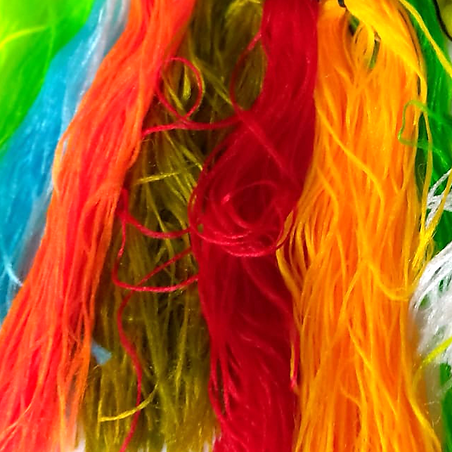 Pulse Fibre - Synthetic Fibers & Flash - Fly Fish Food