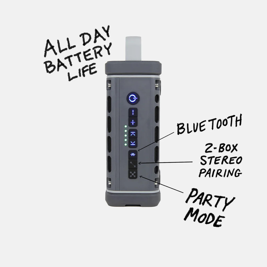 Turtlebox Audio Ranger Speaker - Gray