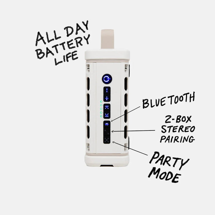 Turtlebox Audio Ranger Speaker - Ivory - On Water Accessories - Fly Fish Food