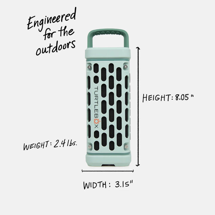 Turtlebox Audio Ranger Speaker - River Rock - On Water Accessories - Fly Fish Food