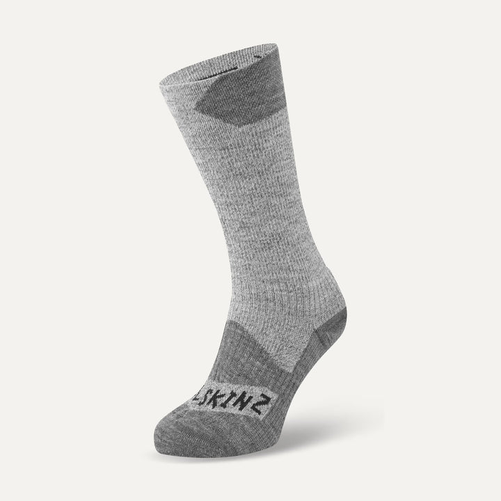 Sealskinz- Raynham Waterproof All Weather Mid-Length Sock - Grey