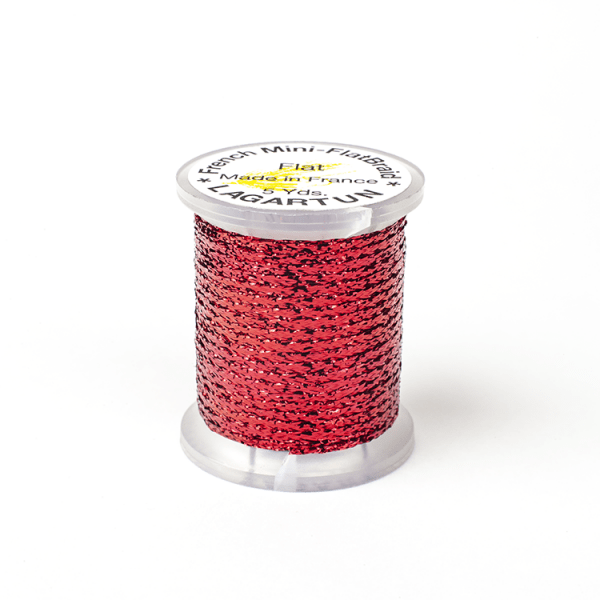 Lagartun Mini Flatbraid - Wire , Tinsel & Lead - Fly Fish Food