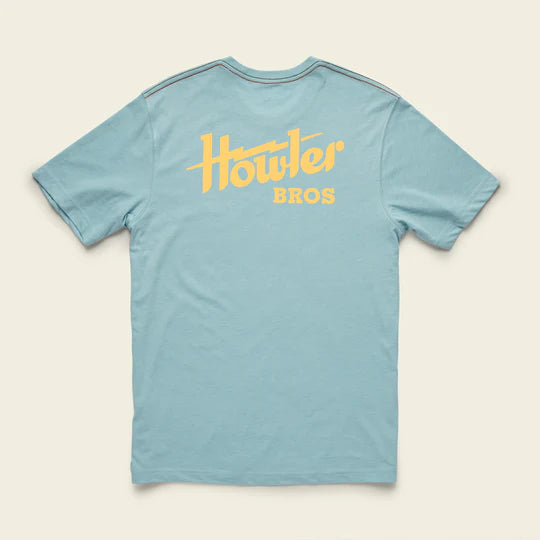 Howler Bros -Dual Howler T-Shirt - Seafoam Heather