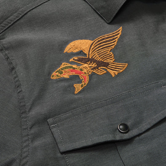 Howler Bros - Gaucho Snapshirt - Osprey Prey