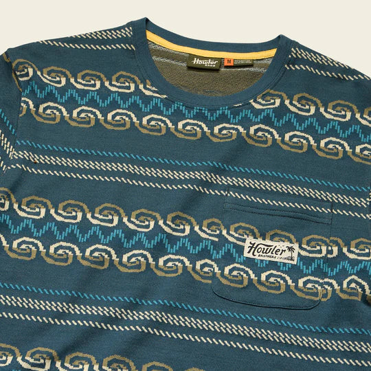 Howler Bros - Jacquard T - Zicatela: Petrol