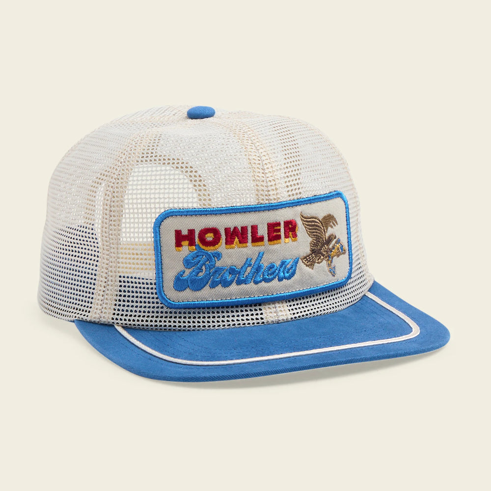 Howler Bros Unstructured Snap Back Hat - Osprey Prey Feedstore Stone: Blue - Hats - Fly Fish Food