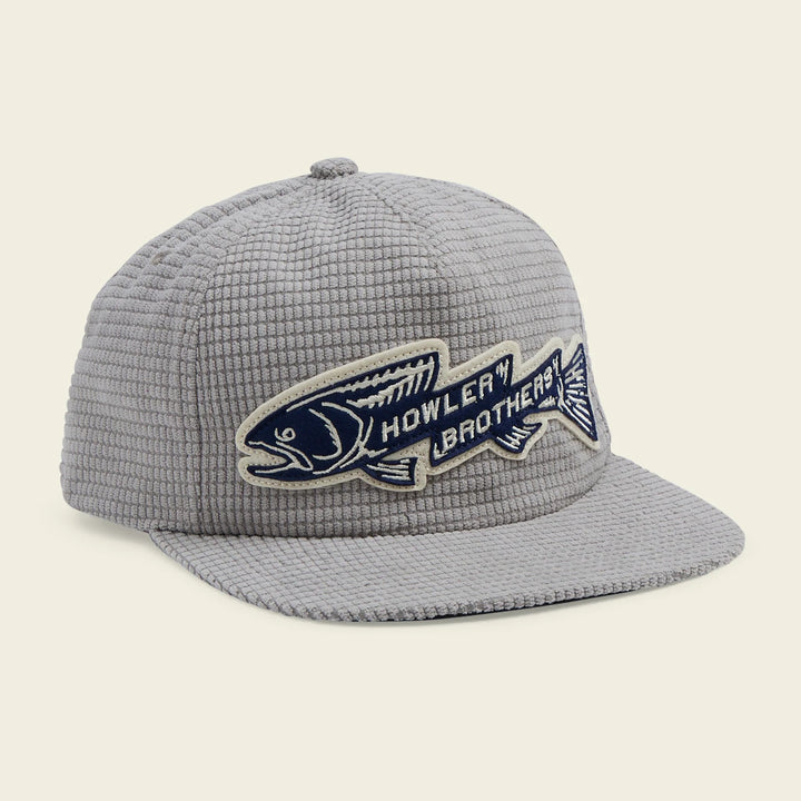 Howler Bros Unstructured Snapback Hat - Trout Bolt : Grey Grid - Hats - Fly Fish Food