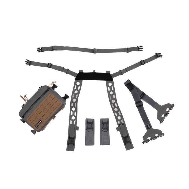 Scout Chest Rig Angler System - Wolf Grey - Packs & Bags - Fly Fish Food