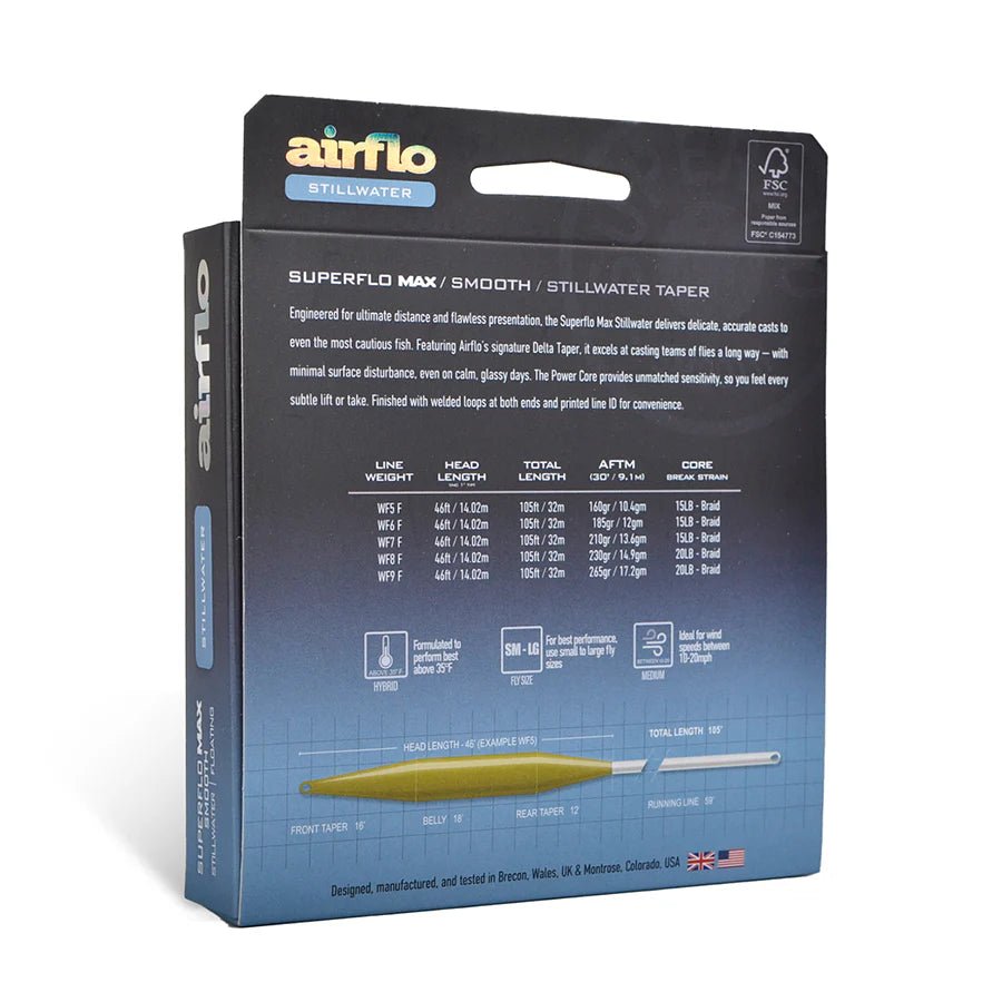 Airflo Superflo Max - Stillwater Taper - Fly Lines - Fly Fish Food